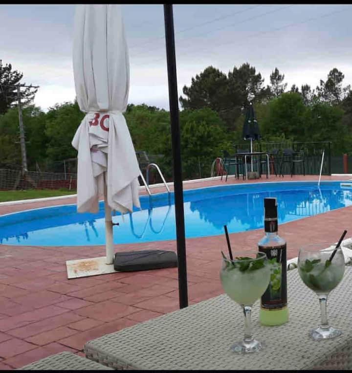 Alojamiento Entero Con Piscina Y Jardin. Ourense Eksteriør bilde